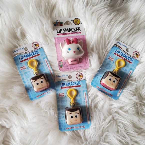 Disney Other - DISNEY PIXAR Lip Smacker - Set of 4